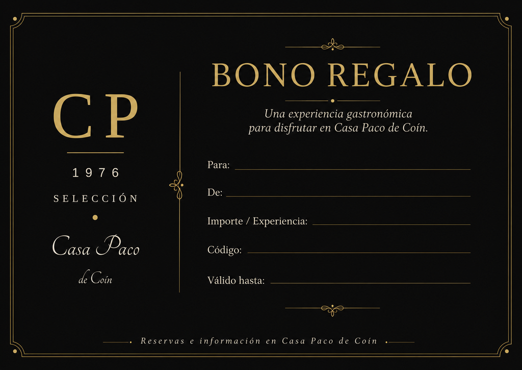 Bono Regalo Flexible — 100 / 150 / 200 €