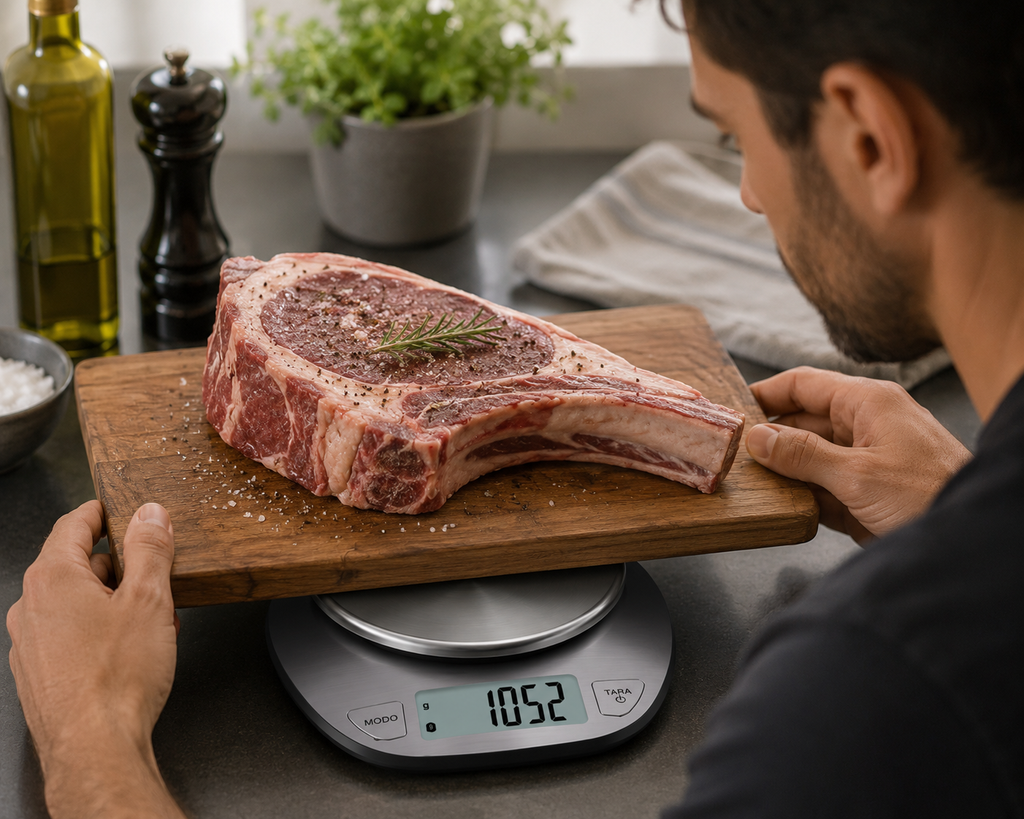 Báscula digital de cocina · hasta 5 kg