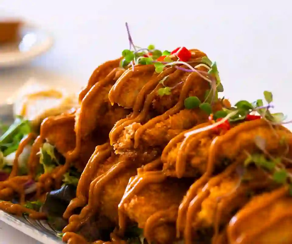 Fritura de la casa con salsa