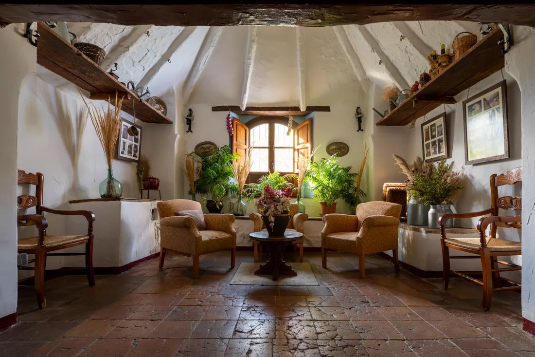 Salón histórico del Cortijo San Antonio